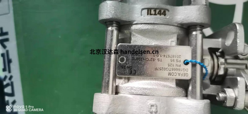 gefa三片式球閥 DG1 長對(duì)焊端