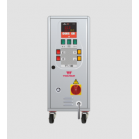 Tool-Temp模溫機(jī)，TT-180型可以使用介質(zhì)水（90°C）和介質(zhì)油（150°C）進(jìn)行操作  1974 年：開發(fā)第一臺(tái)溫度控制單元 它是市場(chǎng)上第一個(gè)配備簡(jiǎn)單電子溫度監(jiān)控的溫度控制單元。  我們始