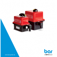 bar GmbH 電動執(zhí)行器 STV系列，使用壽命長、運行可靠性高等特點