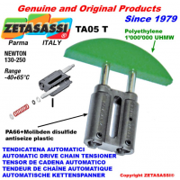 ZETASASSI? 自動直線傳動鏈張緊器 TA系列，由特殊鋁合金閥體制成