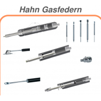 HAHN Gasfedern 提供各種材料的氣張力彈簧，鋼或不銹鋼