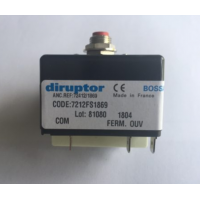 法國 DIRUPTOR 雙極斷路器7212FS1869 50A/6kA 短路容量符合鐵路標(biāo)準(zhǔn)