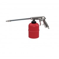 Riegler直噴管噴槍SPR1L帶塑料杯，容量約 1.0 升，啞光紅色
